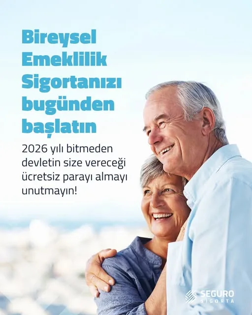 Bireysel emeklilik sigortanızı bugünden başlatın